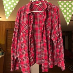 LL Bean Plaid Shirt